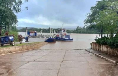 Cerraron el paso San Javier–Porto Xavier por la crecida del río Uruguay