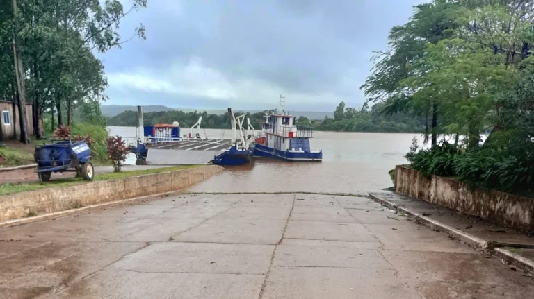 Cerraron el paso San Javier–Porto Xavier por la crecida del río Uruguay