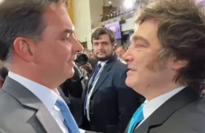 Javier Milei confirmó que viajará a Brasil para apoyar a Flavio Bolsonaro
