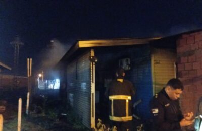 Bomberos sofocaron un incendio en una casa de Itaembé Guazú