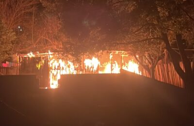 Un incendio destruyó por completo una vivienda de madera en Apóstoles