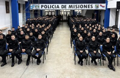 Misiones incorporó 247 nuevos policías para reforzar la seguridad en los 79 municipios