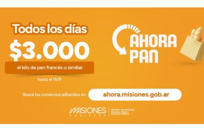 Tras tres meses sin aumentos, Ahora Pan actualizó el precio máximo del kilo de pan