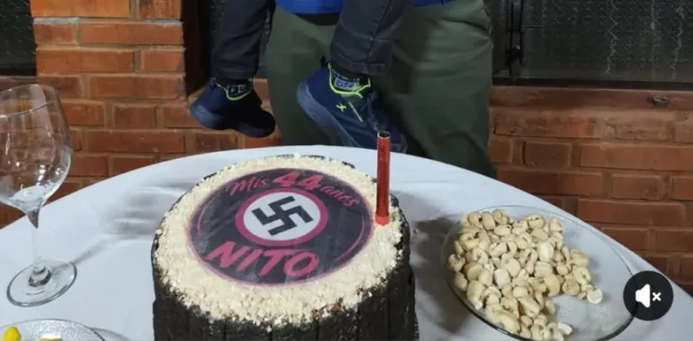 Investigan en Oberá la difusión de fotos con simbología nazi en un cumpleaños