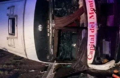 Murió otra pasajera del colectivo misionero que volcó en Corrientes
