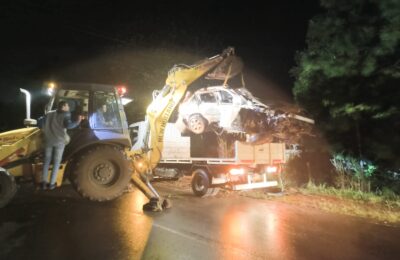 Un hombre murió tras despistar con su auto sobre la Ruta Provincial 5 en General Alvear