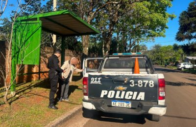 Posadas: hallaron a un hombre de 78 años desorientado y lograron reunirlo con su familia