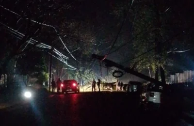 Temporal en Eldorado y Puerto Piray: más de 100 familias asistidas, daños y cortes de luz en el norte de Misiones