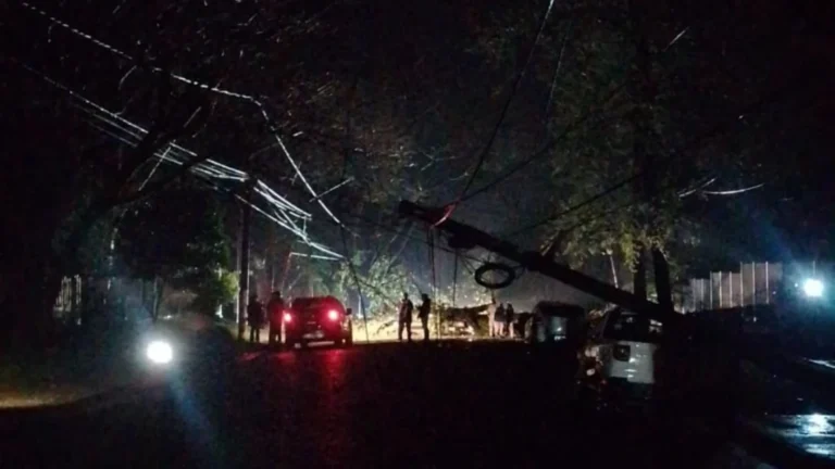 Temporal en Eldorado y Puerto Piray: más de 100 familias asistidas, daños y cortes de luz en el norte de Misiones