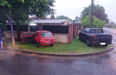 Posadas: una mujer fue trasladada al Hospital Madariaga tras un choque en la Chacra 77