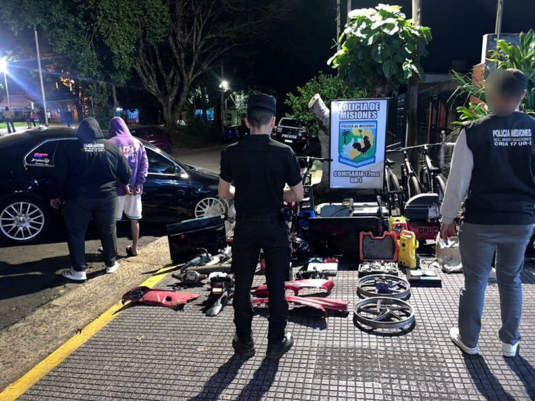 Dos allanamientos en la Chacra 96 terminaron con un detenido y numerosos objetos secuestrados