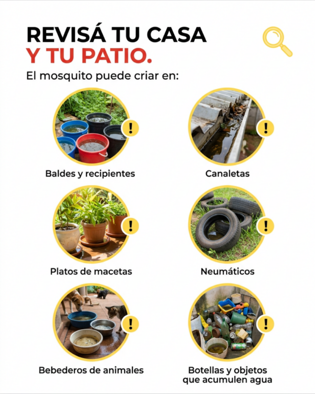 Dengue en Misiones: las recomendaciones para reducir la presencia del mosquito