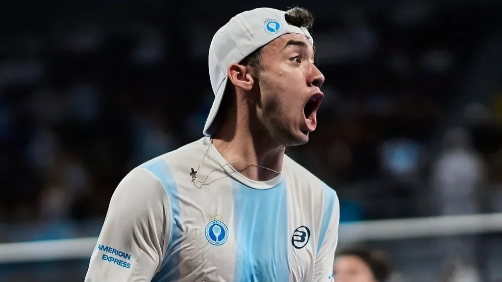 Leo Augsburger fue convocado a la Selección Argentina para disputar el Mundial de Pádel en Doha