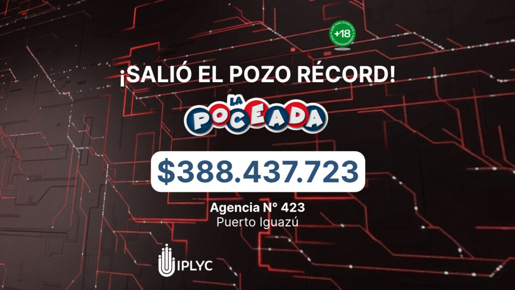 Poceada récord en Misiones: un apostador de Puerto Iguazú ganó más de $388 millones