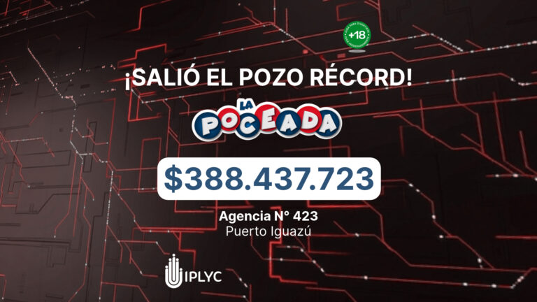 Poceada récord en Misiones: un apostador de Puerto Iguazú ganó más de $388 millones