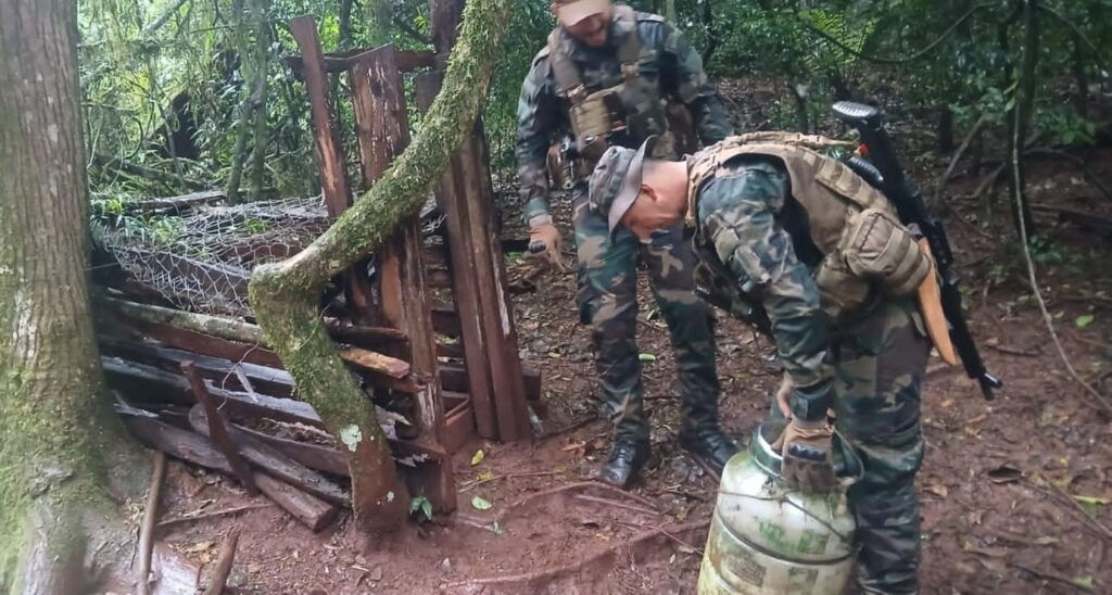 Operativo contra la caza furtiva en Yabotí: destruyeron campamentos y cebaderos