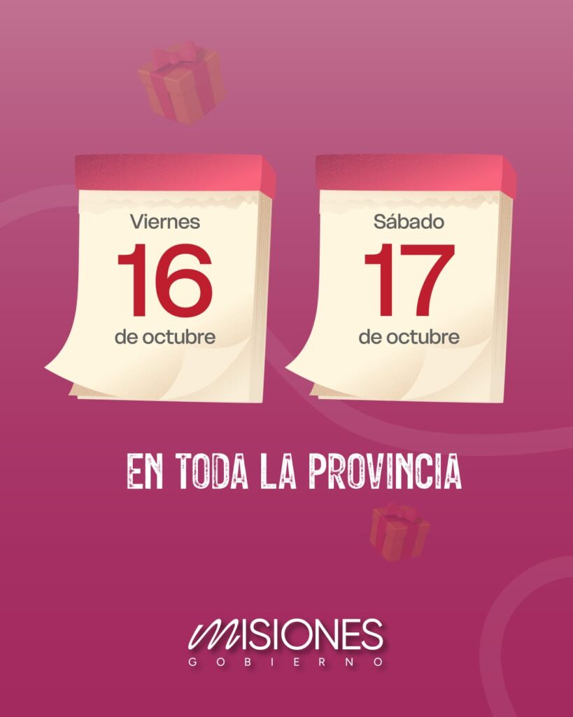 Ahora Mamá estará vigente este viernes y sábado con cuotas sin interés y reintegros de hasta el 25%