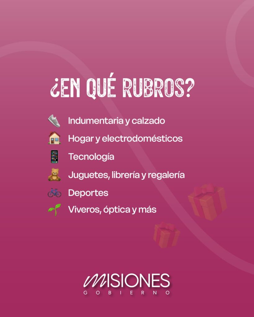 Ahora Mamá estará vigente este viernes y sábado con cuotas sin interés y reintegros de hasta el 25%